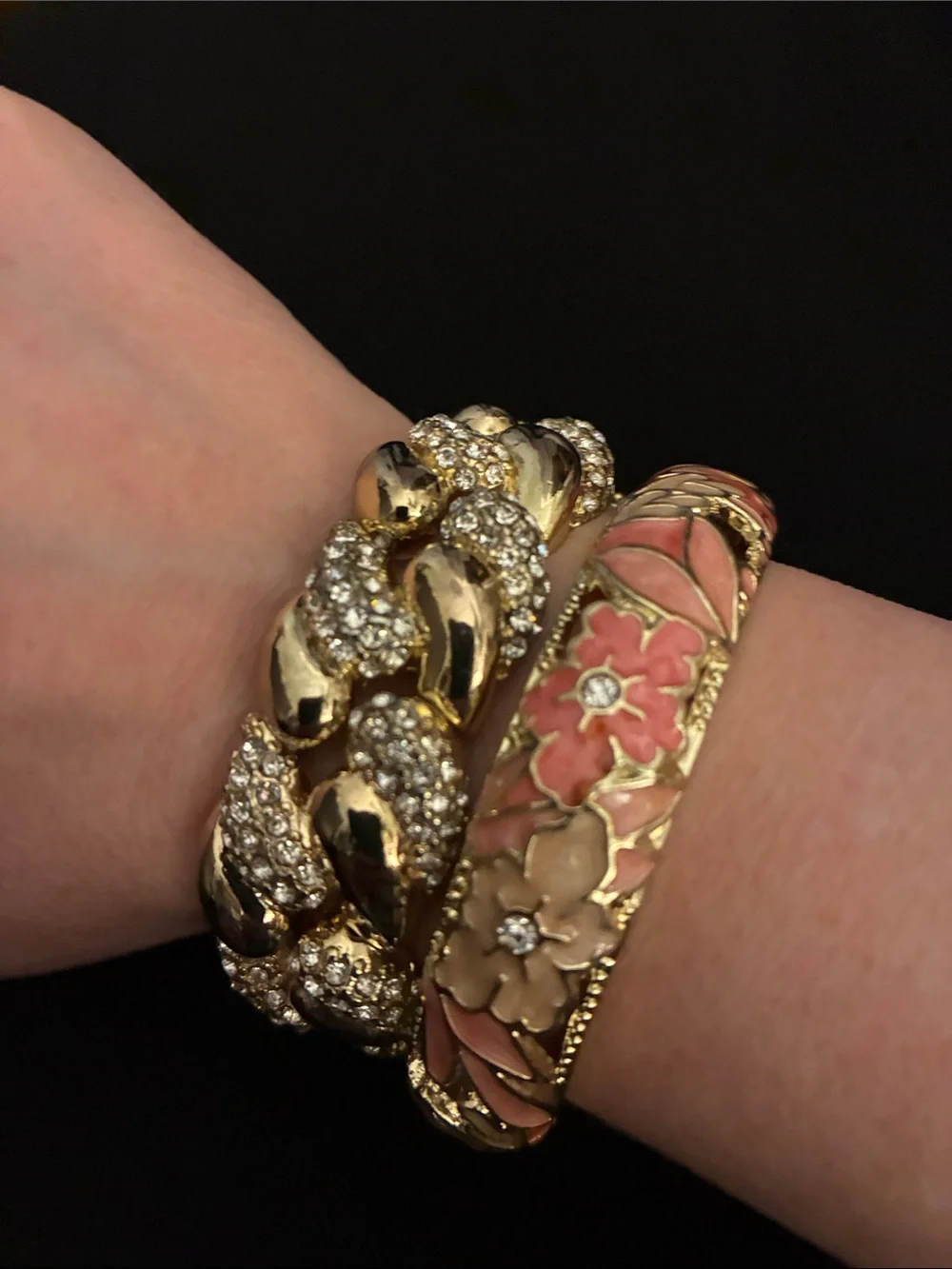 Gold Bracelet Set - Lot of 3 - Picture 4 of 4
